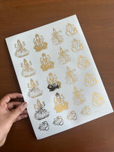 All God Gold Sticker